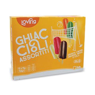 Ghiaccioli assortiti