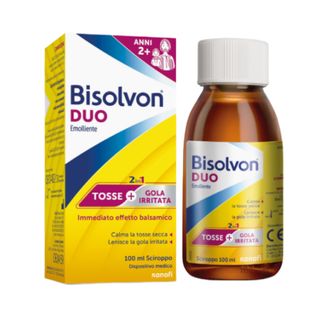 Bisolvon Duo Emolliente Sciroppo Tosse E Gola Irritata 100ml