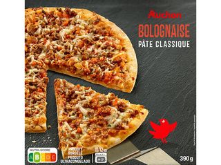 PIZZA AUCHAN BOLONHESA M CLÁSSICA COZIDA PEDRA 390G