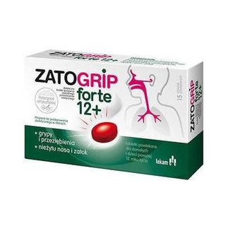 Zatogrip Forte 12+ 15 tabletek