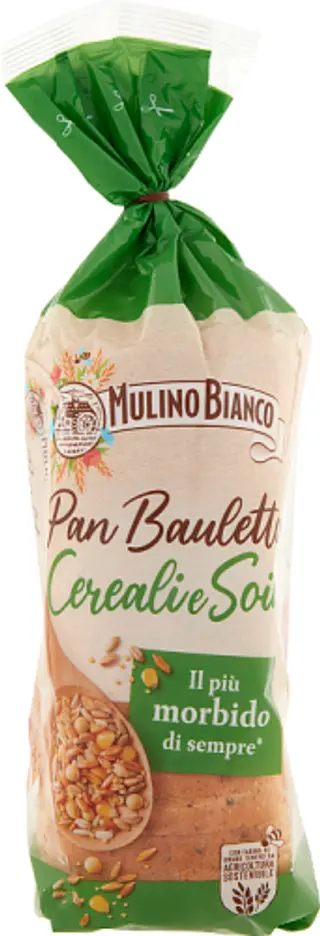 Mulino Bianco Pan Bauletto Cereali Pane Ideale per Panini 400g