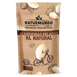 Almendras Al Natural Sin Piel Naturmundo De Dia Bolsa 125 G