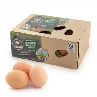 Huevo Campero Docena Carrefour