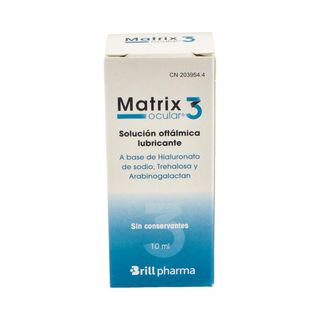 Matrix Ocular 3 Solucion Oftalmica Lubricante 1