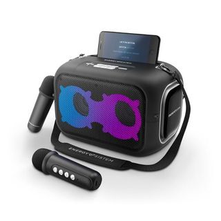 Altavoz Bluetooth Portátil Energy Sistem Karaokestar Con 2 Micrófonos (8432426459339)