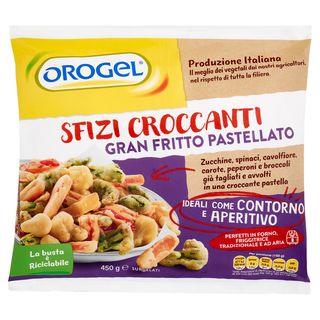 Orogel Sfizi Croccanti Gran Fritto Pastellato Surgelati 450 G