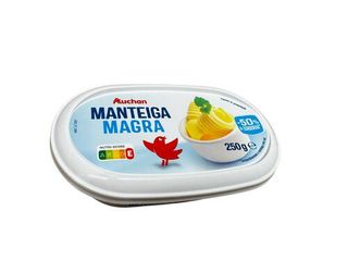 MANTEIGA MAGRA AUCHAN 40% MATÉRIA GORDA 250G