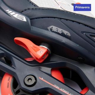 Patines Línea Niños Oxelo Roller Fitness Fit 3 Gris Rojo 35/38 Gris