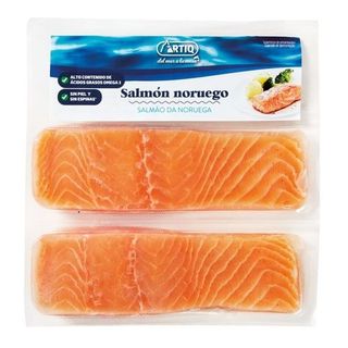 Salmón Noruego Artiq Sin Piel 2X125 G