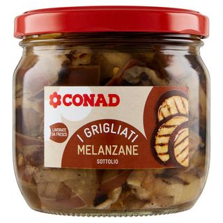 CONAD I Grigliati Melanzane Sottolio 320 g - 8003170072572