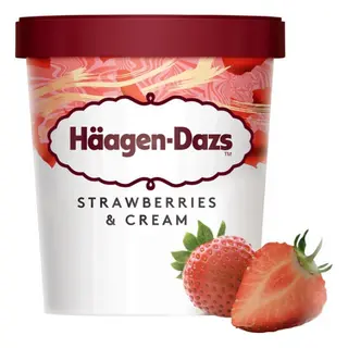Häagen-Dazs Helado Fresa 460ml