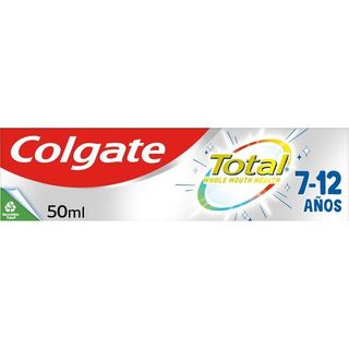 Pasta Dental Total Junior 7-12 Años Colgate Tubo 50 Ml. (24302184)