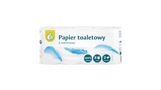 Auchan - Papier toaletowy 2 warstwowy - 8 rolek