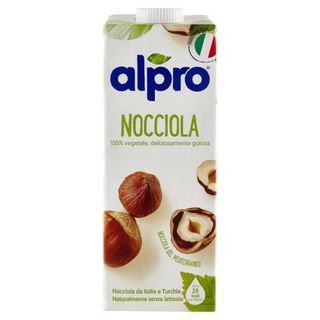 Alpro Classico, Bevanda Alla Nocciola, 100% Vegetale Con Vitamine B2, B12 E D 1 Litro - 506208