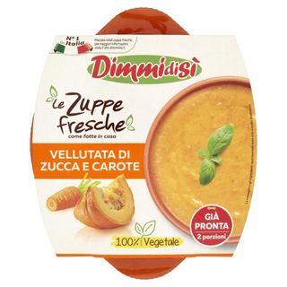Dimmidisì Le Zuppe Fresche Vellutata Di Zucca E Carote 620 G - 440641