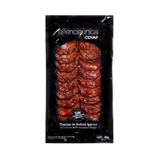 Chorizo De Bellota Iberico Lonchas Esencia Unica 60G