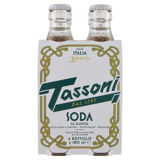 Tassoni Soda La Classica 4 X 180 Ml - 154622