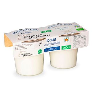 Yogur Eco Granges Montseny Desnatado Natural 2 Uds.
