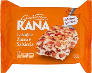 Giovanni Rana Lasagne Zucca e Salsiccia 350 g