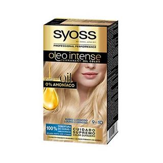 Coloración Óleo Intense Tinte Permanente Sin Amoniaco 9-10 50 Ml Syoss (8410436218337)