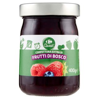 Carrefour Classic Confettura Extra di Frutti di Bosco 400 g