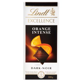 Lindt tableta de chocolate con naranja 100 g