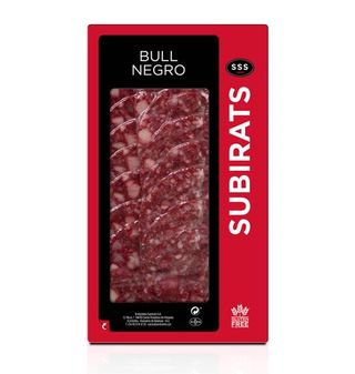 Bull Subirats Negro Lonchas 80 G