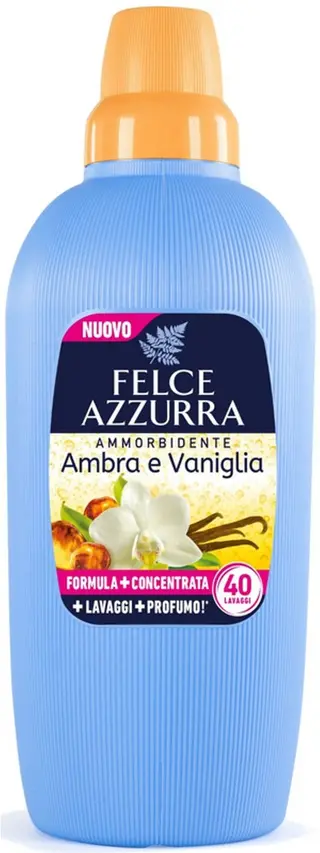 FELCE AZZURRA AMMORBIDENTE AMBRA E VANIGLIA 2 LITRI 40 LAVAGGI   PAG4012
