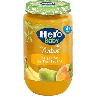HERO Tarrito Selección De 3 Frutas 190 G