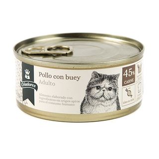 Criadores Adulto Pollo Y Buey Lata Para Gatos 0.17Kg