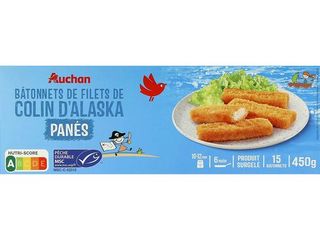 DOURADINHOS AUCHAN:DE ESCAMUDO-DO-ALASCA MSC 450G