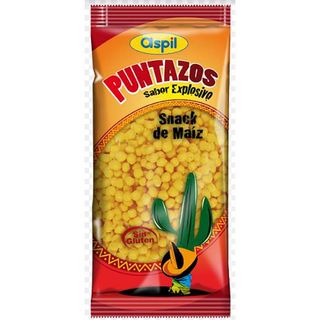 Aspil snacks de maíz puntazos sabor explosivo 110 g