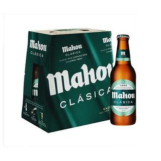 Cerveza Mahou Clásica Botella 25 Cl. Pack 6 Uds.