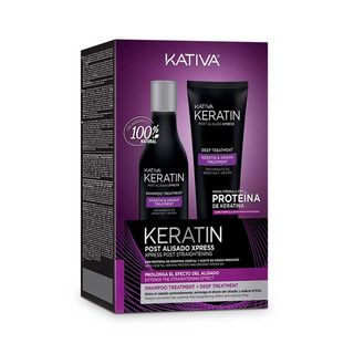 Keratin Tratamiento Post Alisado Kativa (7750075052987)