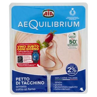 Aia Aequilibrium Petto Di Tacchino Arrosto Cotto Al Forno 120 G - 150913