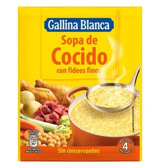 Sopa Gallina Blanca Cocido 1 Ud.