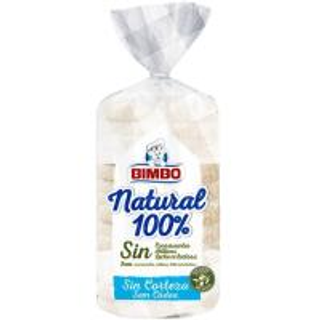 Pan Molde Natural 100% Sin Corteza Bimbo, Paquete 450 G