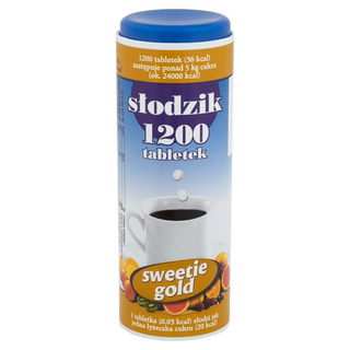 Sweetie Gold słodzik 1200 tabletek 72g 1 opak.
