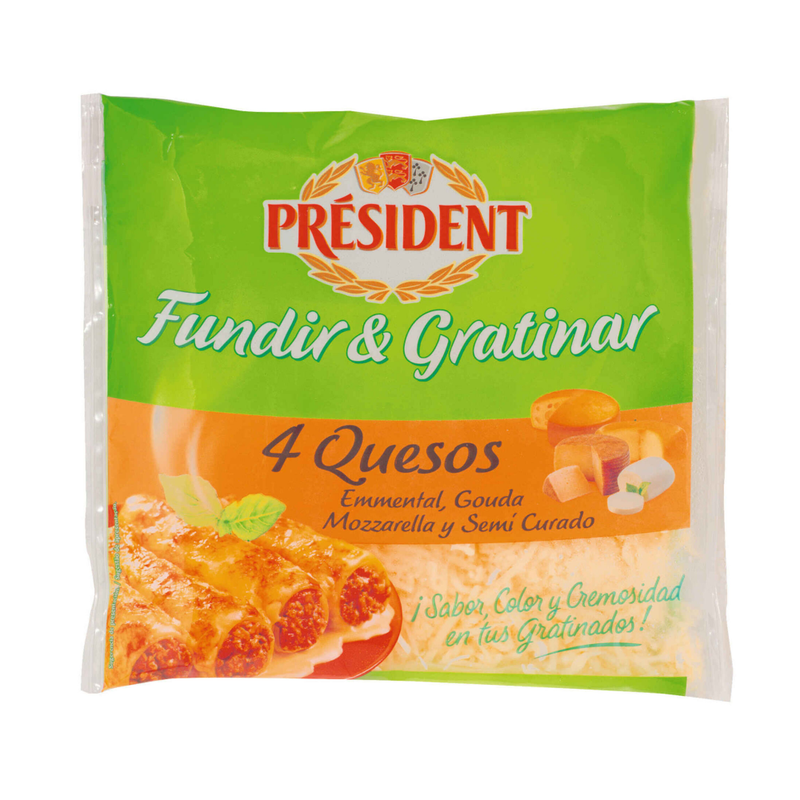 Queijo Ralado 4 Queijos Président