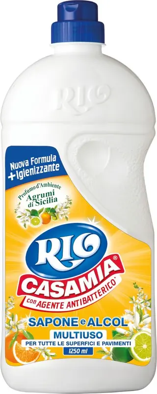 RIO CASAMIA DETERGENTE IGIENIZZANTE PAVIMENTI AGRUMIDI SICILIA 1250ML GRU17