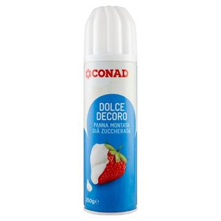 CONAD Dolce Decoro Panna Montata già Zuccherata 240 ml - 8003170410121