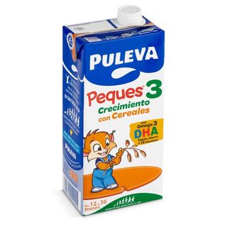 Leche Infantil Crecimiento Con Cereales Peques 3 Puleva 1 L