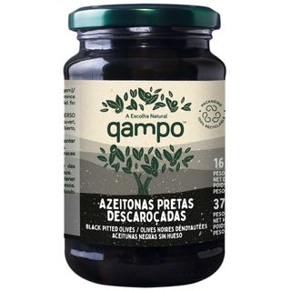 Azeitona Preta Descaroçada Oxidada Qampo (emb. 160 gr)