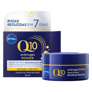 Creme de Rosto Noite Q10 Nivea 500ML