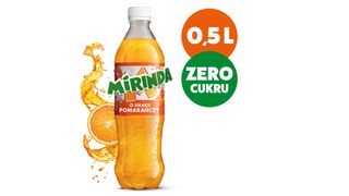 Mirinda Zero Cukru - Napój gaz. o smaku pomarańczowym - 500 ml