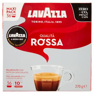 Lavazza A Modo Mio Qualità Rossa 36 Capsule 270 G