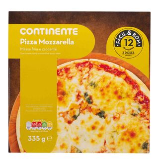 Pizza Mozzarella Continente Fácil & Bom (emb. 335 gr)