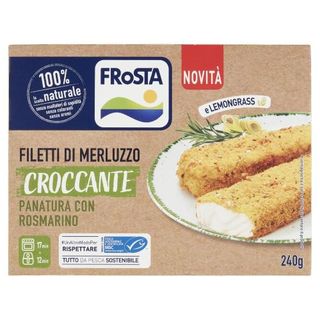 Frosta Filetti Di Merluzzo Croccante Panatura Con Rosmarino E Lemongrass 240 G - 157970