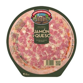 Pizza Jamon Y Queso Casa Tarradellas 405 G
