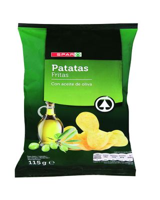 Papas Fritas Spar Con Aceite De Oliva 115Gr